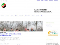 karlsruher-sv.de Webseite Vorschau
