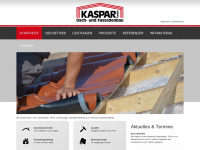 kaspar-gmbh.de Webseite Vorschau