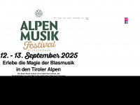 alpenmusikfestival.at Webseite Vorschau