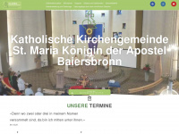 kath-kirche-baiersbronn.de Webseite Vorschau