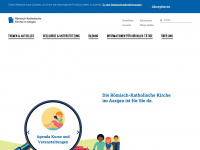 kathaargau.ch Webseite Vorschau