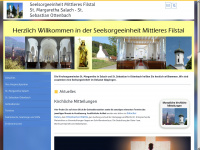 kath-kirche-salach.de Webseite Vorschau