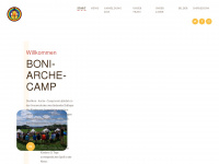 boni-arche-camp.de Webseite Vorschau
