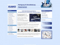 kawo-dienstleistungen.de Webseite Vorschau