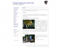 josefspartei-koenigsbrunn.de Webseite Vorschau