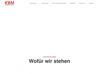 kbm-gussputzcenter.de Webseite Vorschau