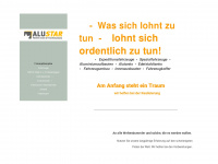 alu-star.com Webseite Vorschau