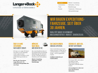 langerundbock.com Webseite Vorschau