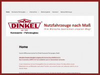kdinkel.com Webseite Vorschau