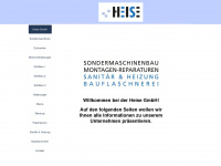 heise-gmbh.de Webseite Vorschau