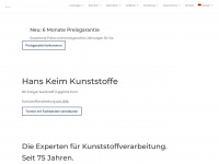keim-kunststoffe.de Webseite Vorschau