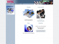 kentec.net Webseite Vorschau