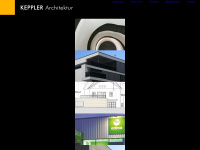 keppler-architektur.de Webseite Vorschau