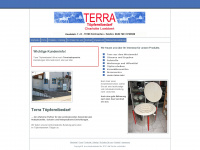 terra-toepfereibedarf.de Webseite Vorschau
