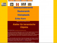 keramikkern.de Webseite Vorschau