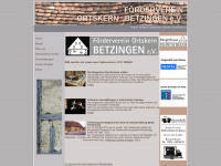 betzinger-foerderverein.de Webseite Vorschau