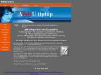 akkutiptop.de Webseite Vorschau