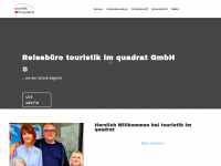 touristik-quadrat.de Webseite Vorschau