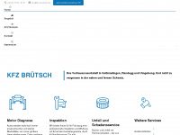 kfz-bruetsch.de Webseite Vorschau