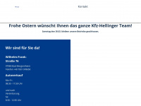 kfz-hellinger.de Webseite Vorschau