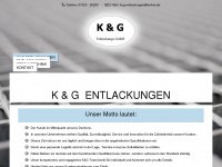 kg-entlackungen.de Webseite Vorschau
