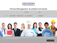 kraichgau-personal.de Webseite Vorschau