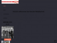 kienzler-metalltechnik.de Webseite Vorschau