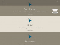 landhotel-hirsch.de Webseite Vorschau