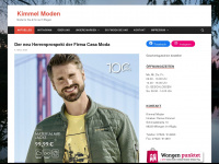 kimmel-moden.de Webseite Vorschau
