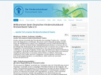 kinderschutzbund-calw.de Webseite Vorschau