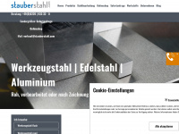 stauberstahl.com Webseite Vorschau