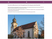 bonfeld-evangelisch.de Webseite Vorschau