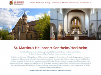 martinus-hn.de Webseite Vorschau