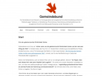 gemeindebund-online.de Webseite Vorschau