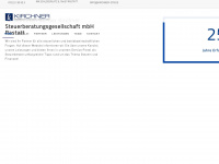 kirchner-stb.de Webseite Vorschau