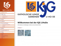 kjg-liho.de Webseite Vorschau