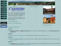 zaemme.net Webseite Vorschau