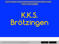 kks-broetzingen.de Webseite Vorschau