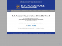 klausmann-immobilien.de Webseite Vorschau