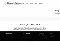klaus-niederberger.de Webseite Vorschau