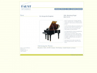 klavier-faust.de Webseite Vorschau