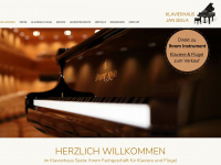 klavierhaus-seela.de Webseite Vorschau