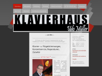 klavierhaus-udo-mueller.de Webseite Vorschau