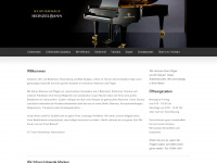 klavier-heinzelmann.de Webseite Vorschau