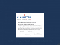 klawitter-haustechnik.de Webseite Vorschau