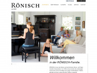 roenisch-pianos.de Webseite Vorschau