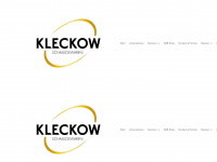 kleckow.de Webseite Vorschau