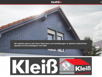 kleiss.com Webseite Vorschau