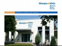 klempnerklein.de Webseite Vorschau