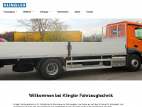 klingler-fahrzeugtechnik.de Webseite Vorschau